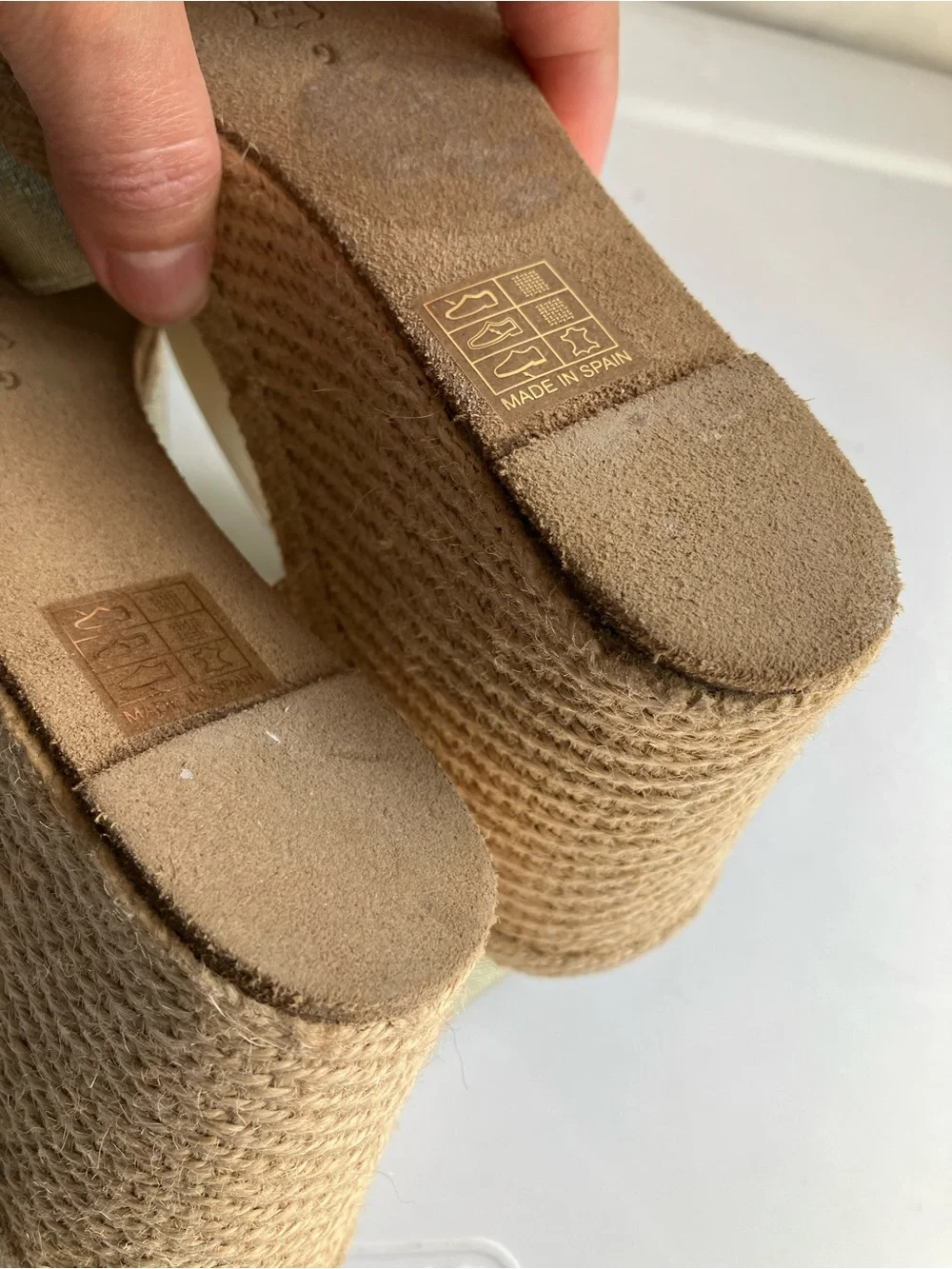 Andre Assous shimmery metallic